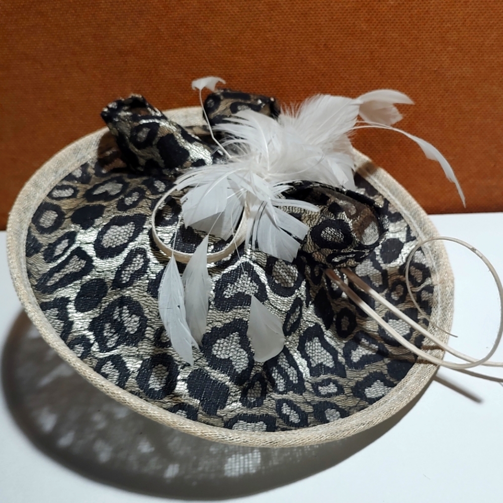 Fancy Feather Hat & Headband